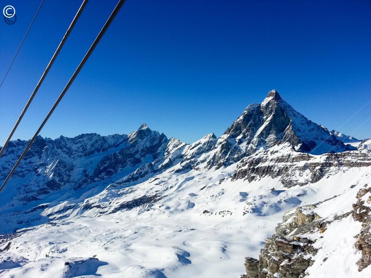 Breuil Cervinia Near Funicular Apartment With Private Garage Luaran gambar